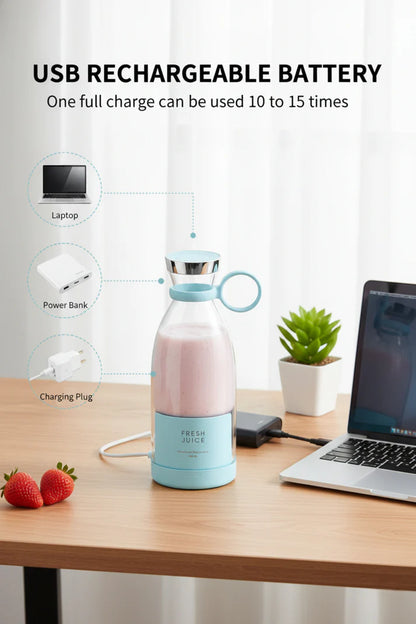 🧃 Fresh Juice Portable Mini Blender
